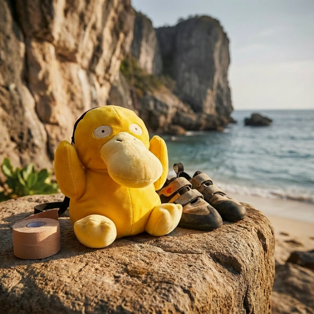 Psyduck Chalk Bag