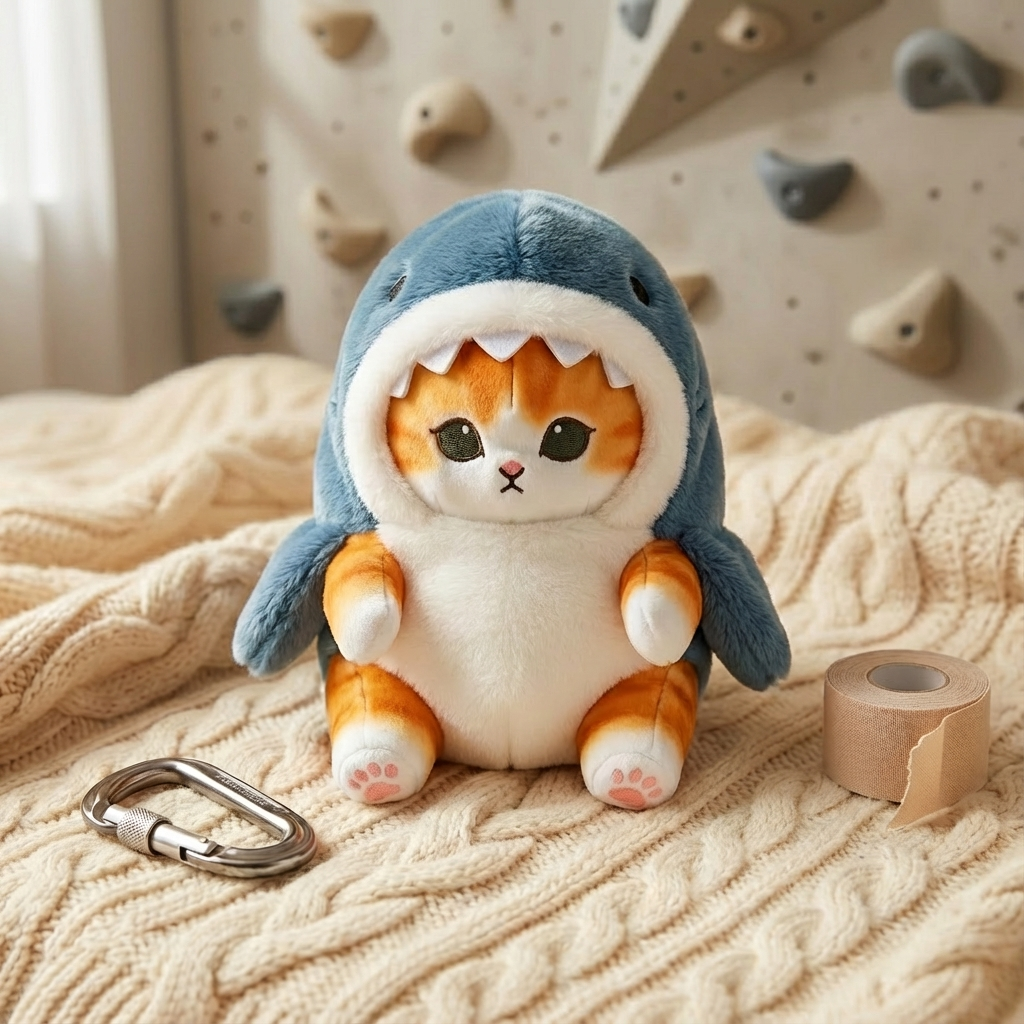 Mofusand Shark Cat Chalk Bag