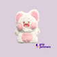 Coral The Cat Chalk Bag